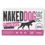 Naked Dog Pure Turkey 2 x 500g