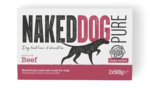 Naked Dog Pure Beef 2 x 500g