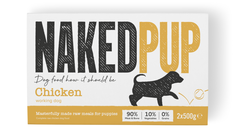 NKPUPC.png Naked Dog Pup Chicken 2 x 500g - Image 1