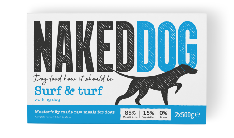 NKST1-2.png Naked Dog Original Surf & Turf 2 x 500g - Image 1