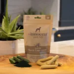 Innocent Hound Skin & Coat Support Sausages with Spirulina and Aloe Vera 10pc x 6