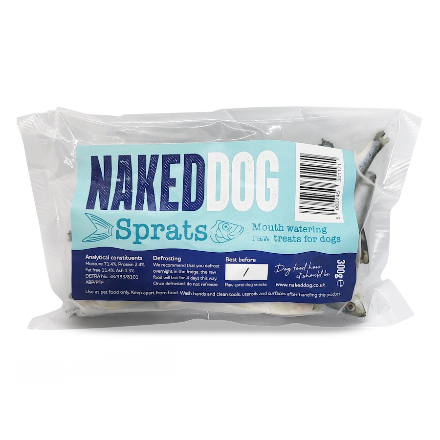 sprats Naked Dog Sprats 300g - Image 1