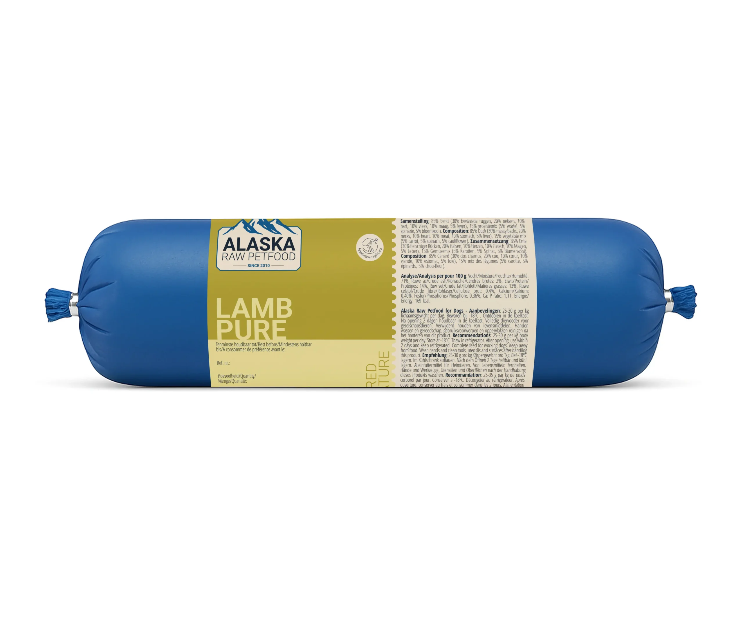 alaska lamb Alaska Dog Lamb 10 x 800g - Image 1