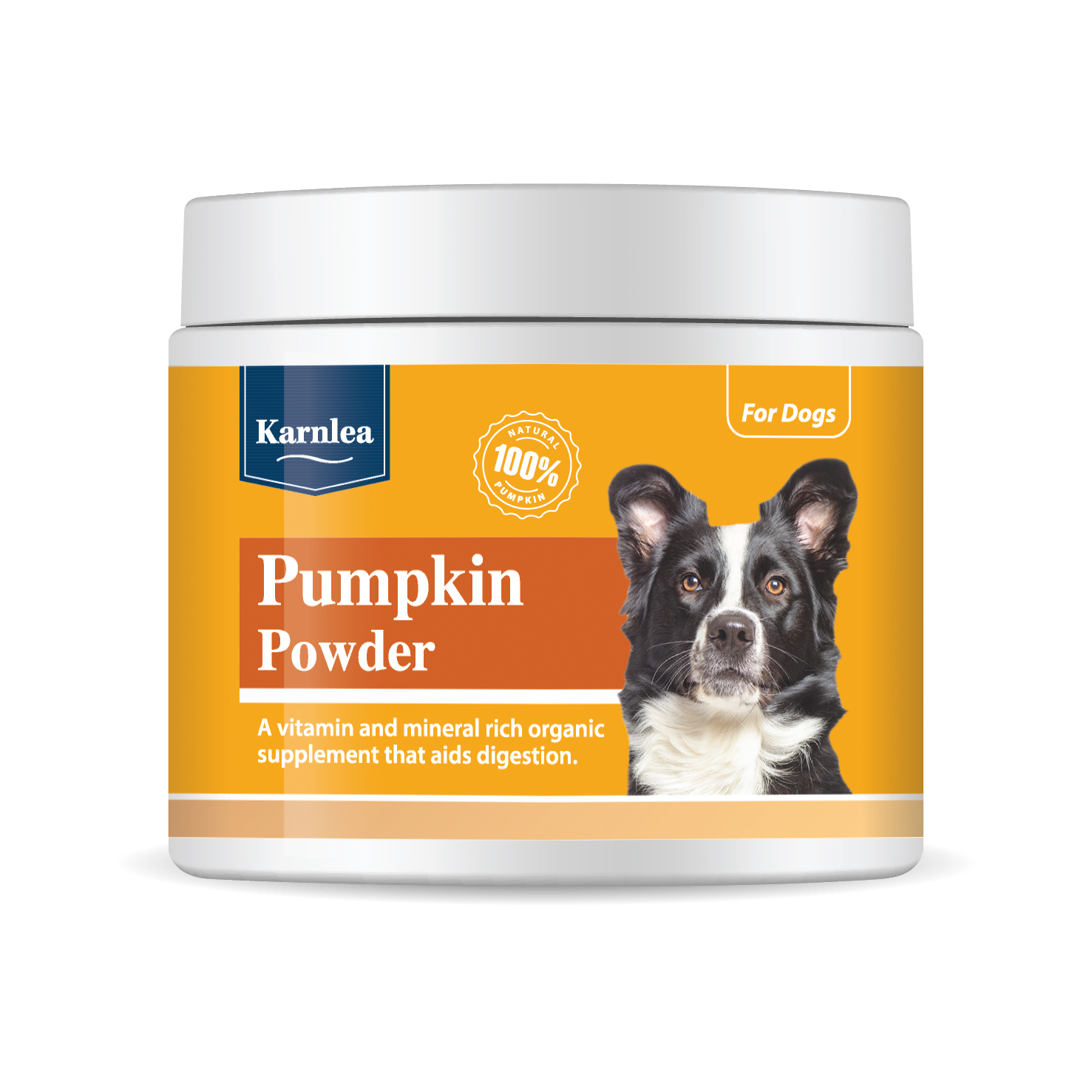 pumpkin Karnlea Pumpkin Powder 200g Tub - Image 1