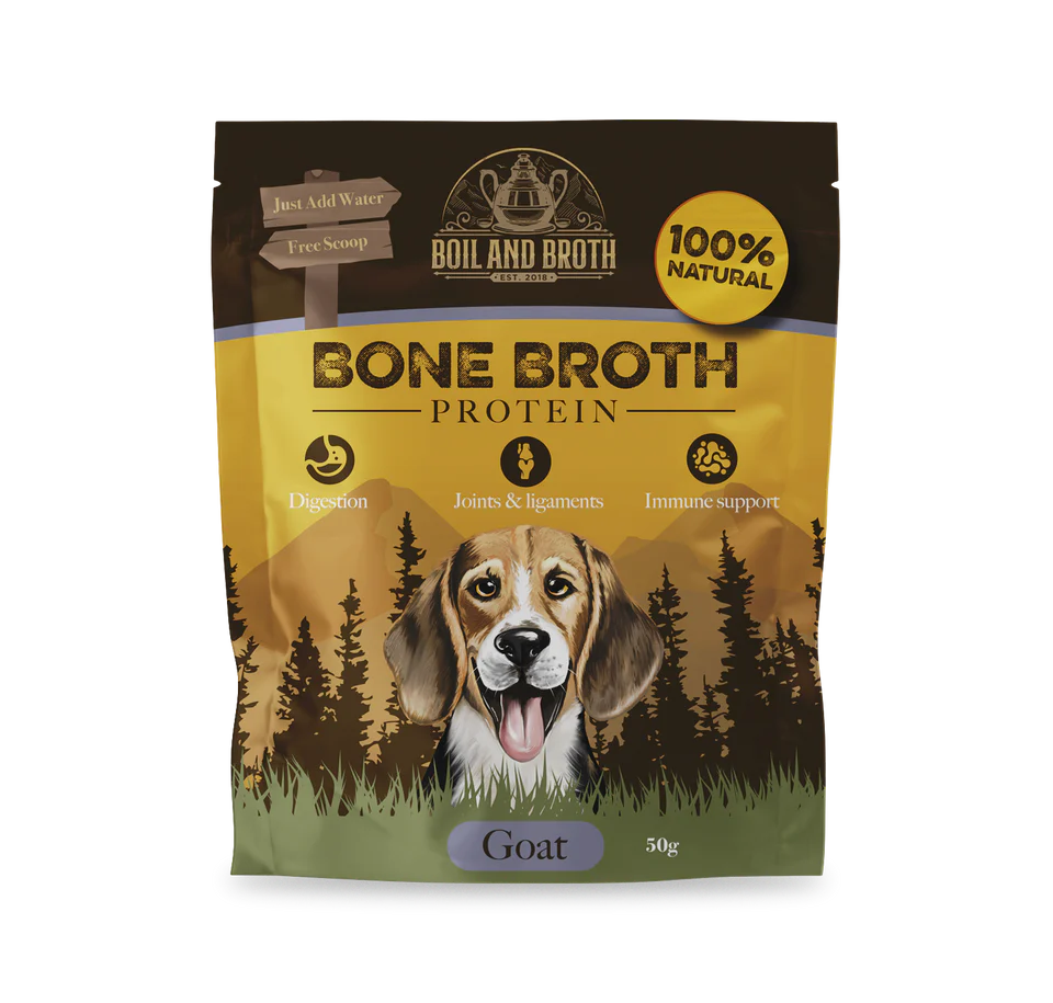 BB Goat Boil & Broth Goat Bone Broth Powder 50g - Image 1