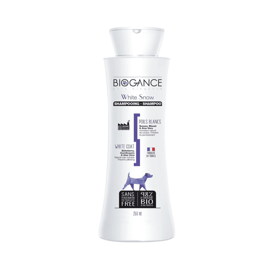 white snow Biogance Dog Shampoo - White Snow 250ml - Image 1