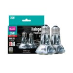 Arcadia Mini Halogen Flood Lamp, 35w, Twin Pack ( RSHA-35TE27 )