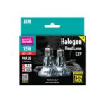 Arcadia Mini Halogen Flood Lamp, 35w, Twin Pack ( RSHA-35TE27 ) - Image 3