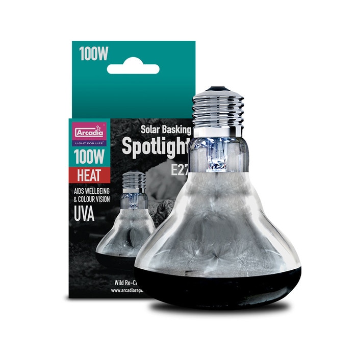 DASBSP_100 Watts_Single Pack_0_RSBS100 Arcadia Solar Basking Spotlight, 100w Twin Pack ( RSBS100T ) - Image 1
