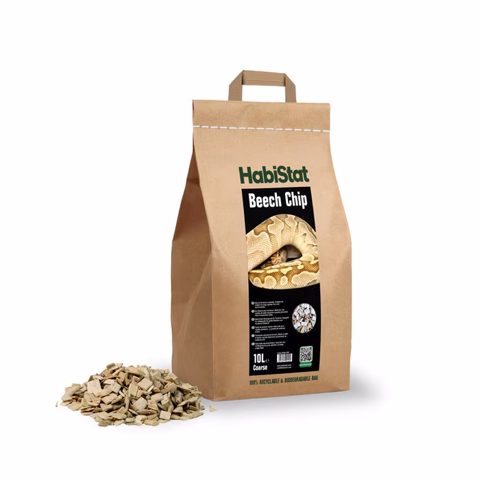 HSASC_10 Litres_0_HSB10M HabiStat Beech Chip Substrate, Coarse, 10 Litres - Image 1
