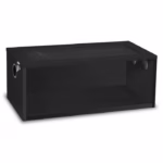 HabiStat Tall Terrainium, L76 x D38 x H30cm, Black ( HT30TB )