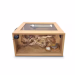 HabiStat Tall Terrainium , L91 x D38 x H30cm, Oak ( HT36T ) - Image 4