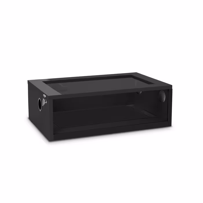 HTER_L61 x D38 x H20cm (24 x 15 x 8in)_Black_0_HT24B HabiStat Terrainium, L76 x D38 x H20cm, Black ( HT30B ) - Image 1