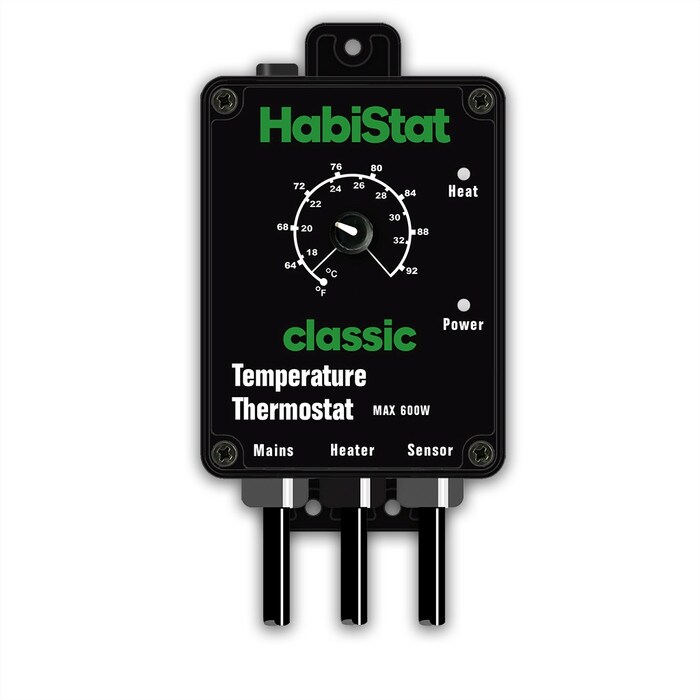 HTTCO_Black_0_HTTB1 HabiStat Dimming Thermostat, Black, 600 Watt (HTDB ) - Image 1