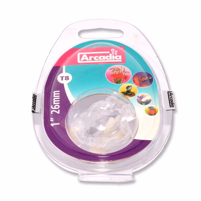 RAB8PCP_0 Arcadia T8 Light Clips (RAB8PCP) - Image 1