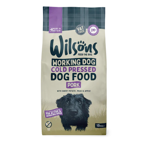 WDPORK_2000x2000px_1 Wilsons Working Dog Pork 15kg Pack - Image 1