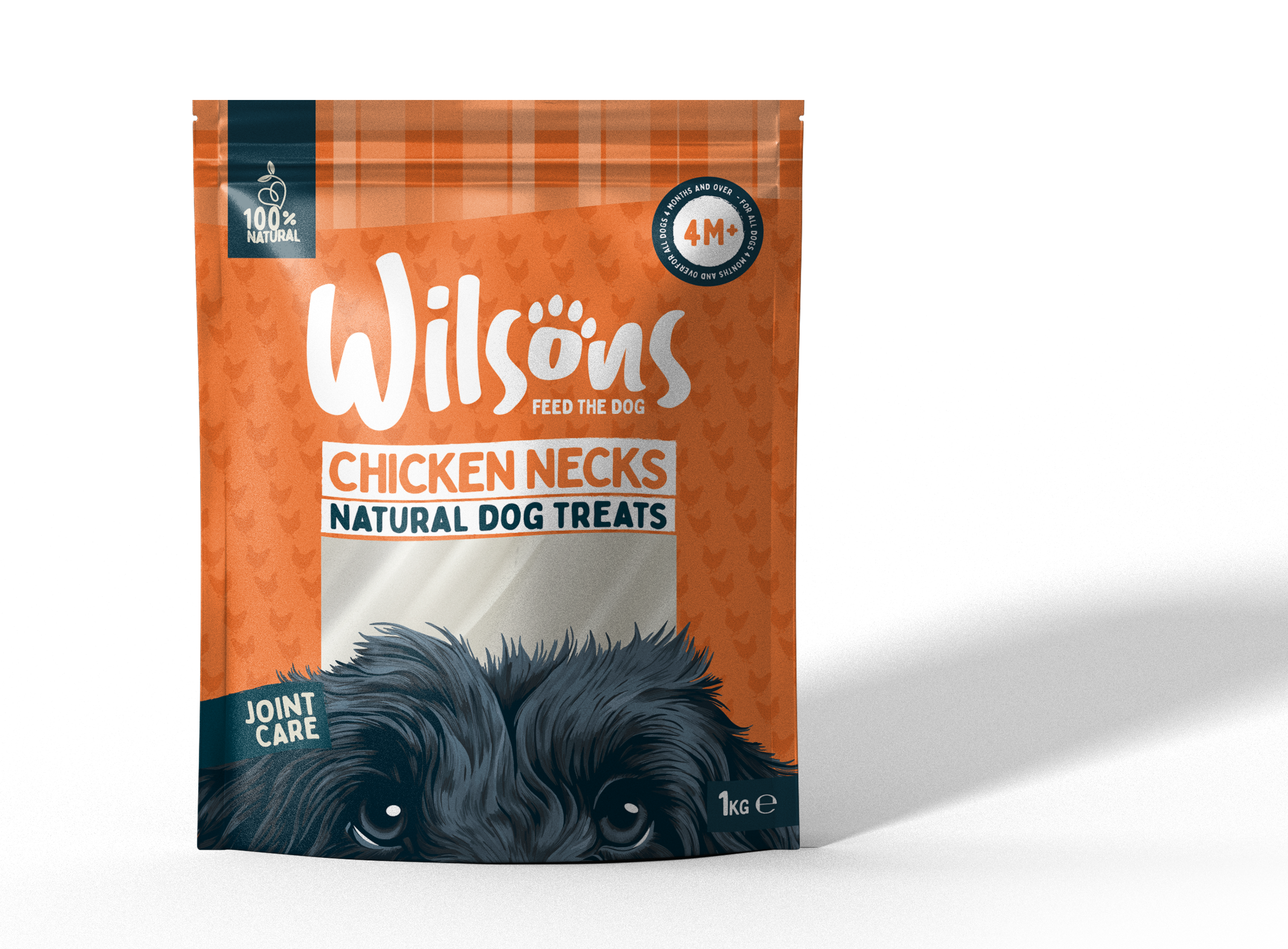 WIlsons-Bag4-Mockup-CHICKEN-FRONT Wilsons Chicken Necks 200g - Image 1