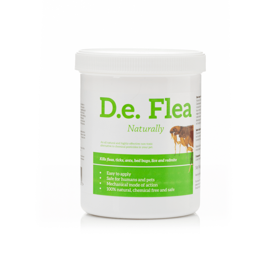200g DF D.E. Flea 200g - Flea, Tick & Mite Killer For Dogs - Image 1