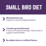 Mazuri Small Bird Diet 11.34kg - Image 6