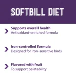 Mazuri Softbill Diet for Iron Sensitive Birds 6 x 900g - Image 8